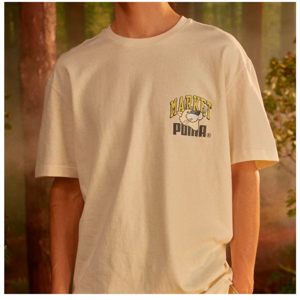 Puma x Market Men's Graphic Tee, Us Size M